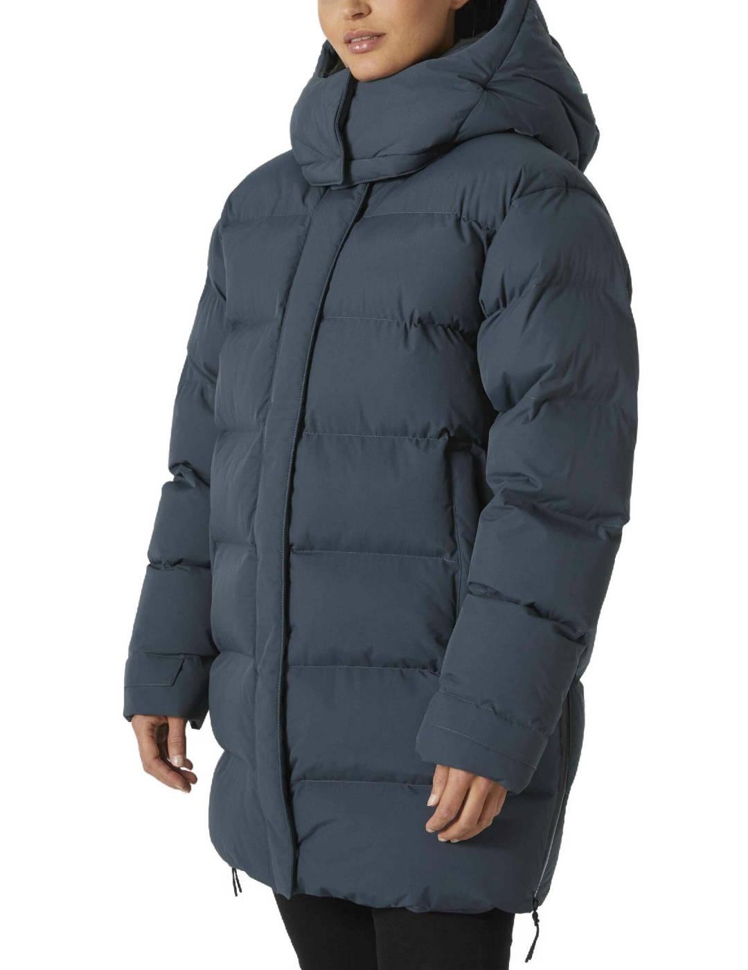 Parka Helly Hansen Aspire gris oscuro para mujer
