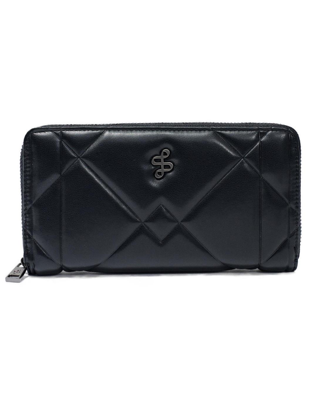 Cartera Salsa negra guateada para mujer