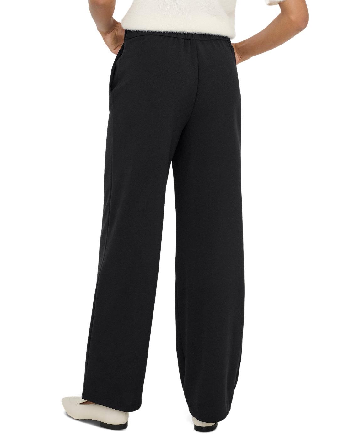 Pantalón Only Rina negro wide botones para mujer