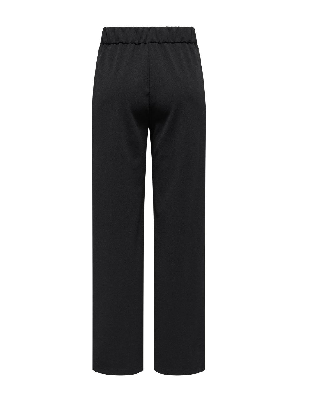 Pantalón Only Rina negro wide botones para mujer