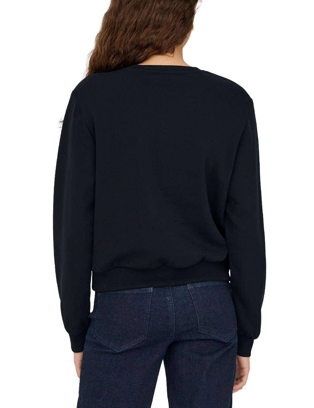 Sudadera Only Yda Xmas negro reno navideño para mujer