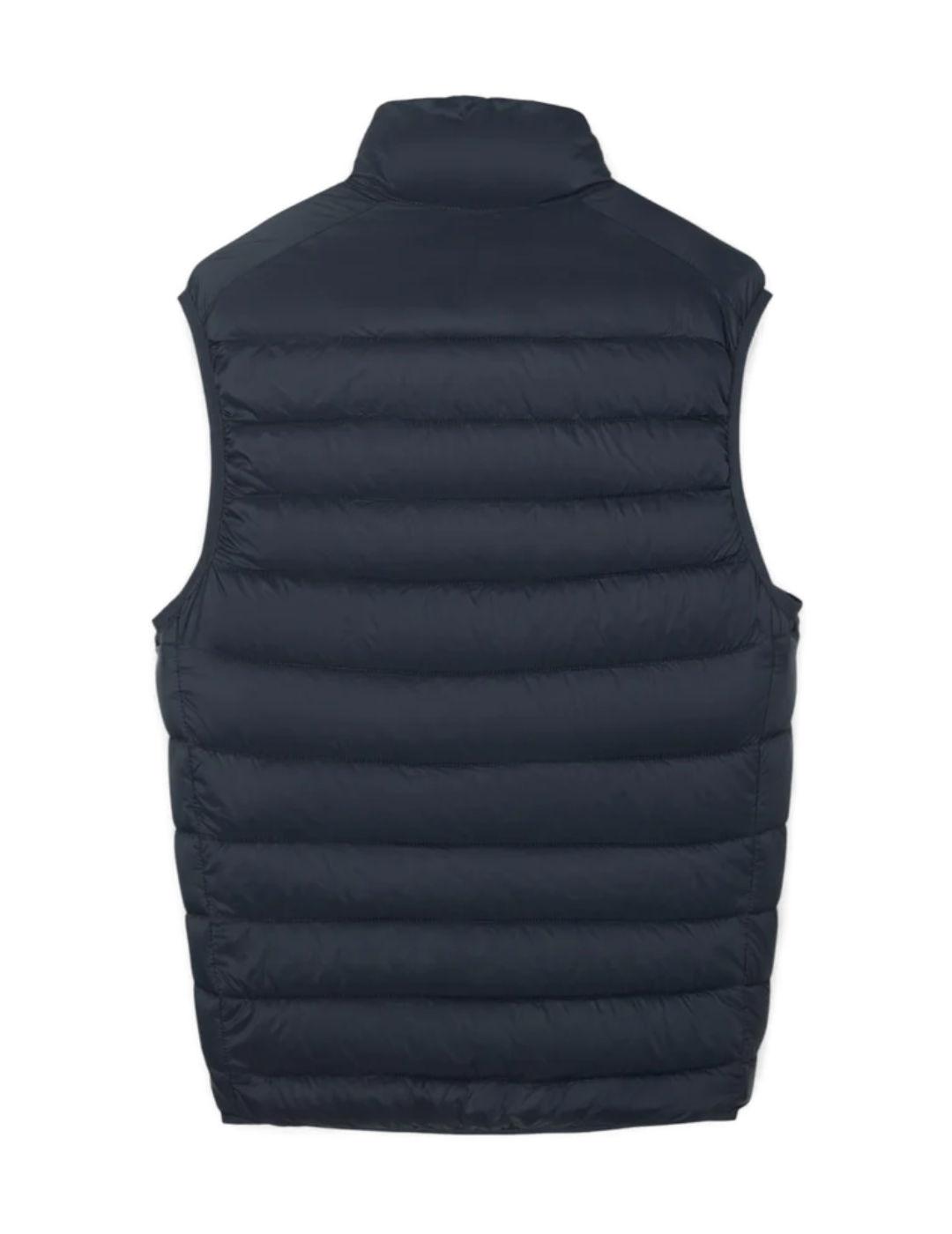 Chaleco Silbon Ultralight gris oscuro acolchado de hombre