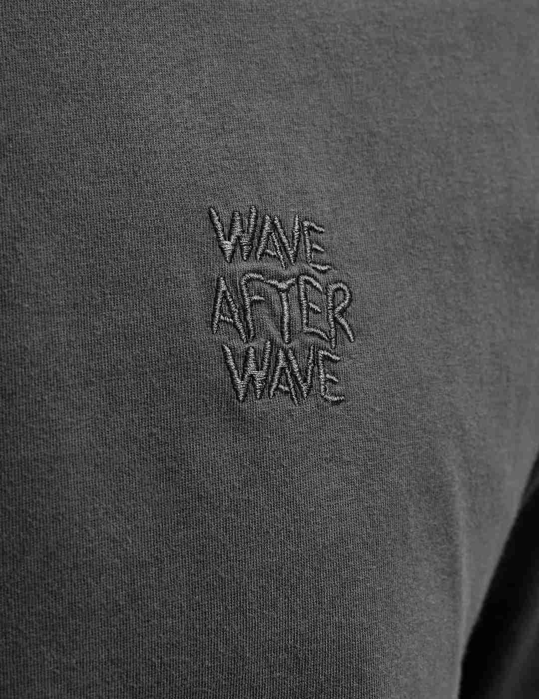 Camiseta Jack&Jones Blaedward gris manga corta para hombre