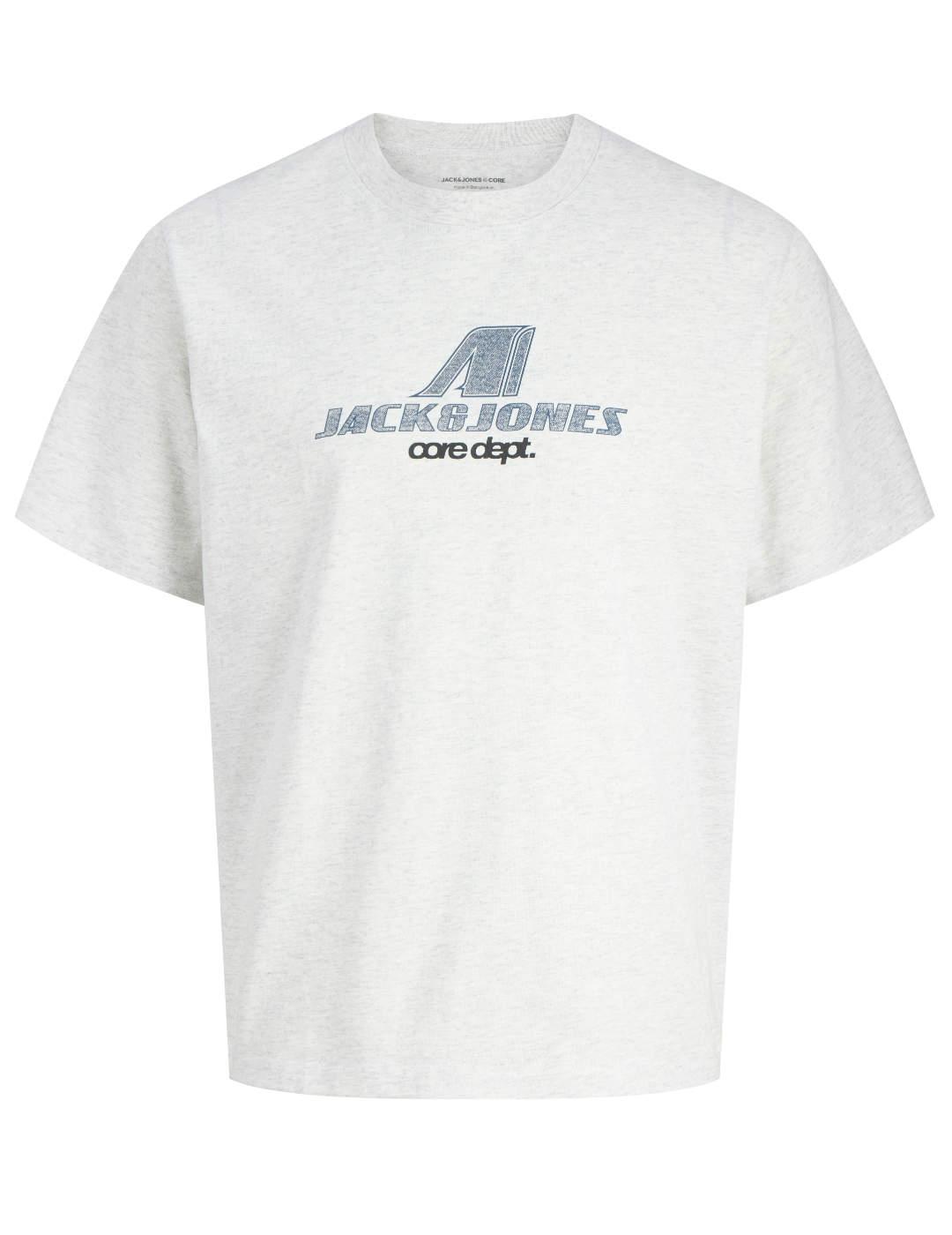 Camiseta Jack&Jones Cotier gris manga corta para hombre