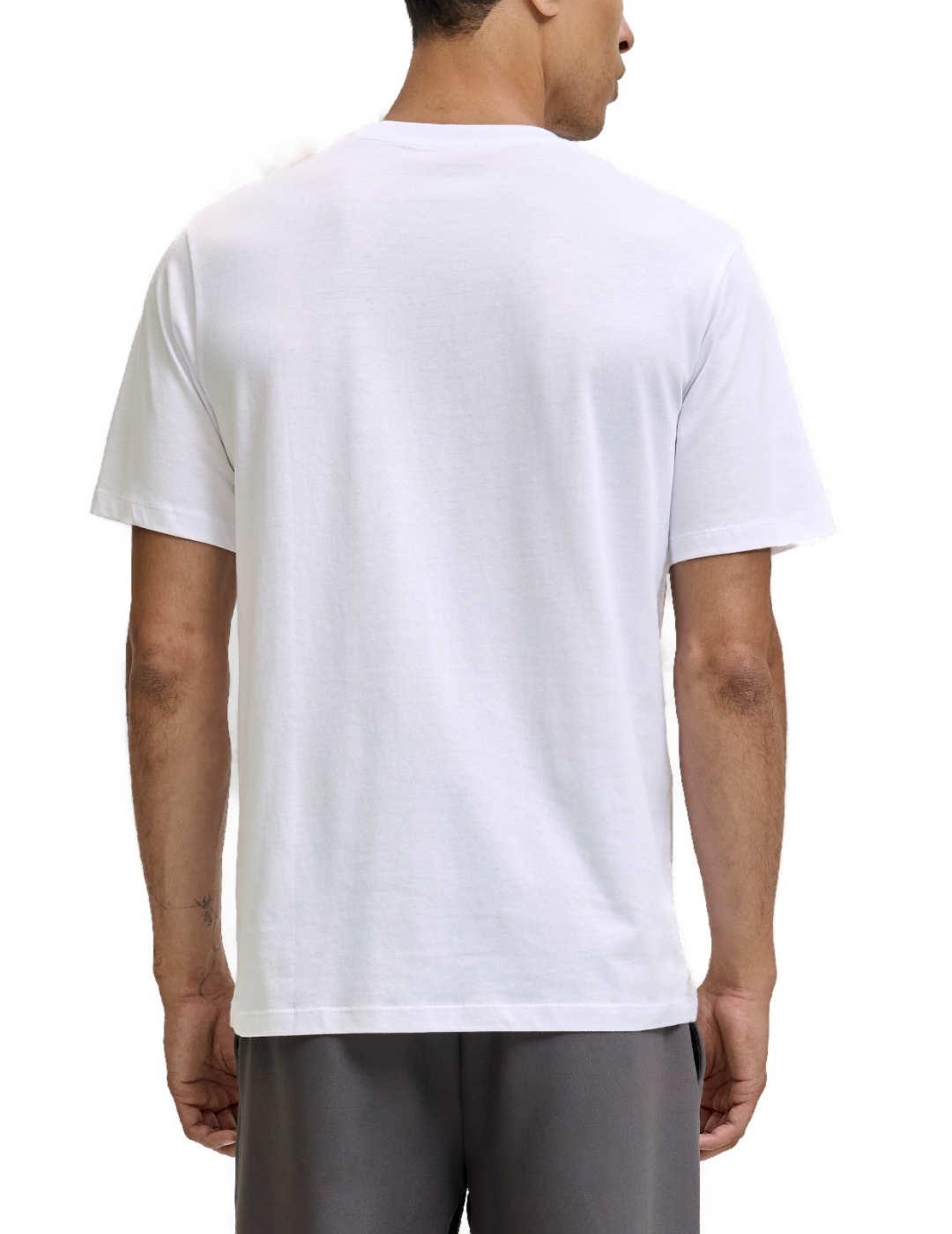 Camiseta Jack&Jones Maimi blanca manga corta para hombre