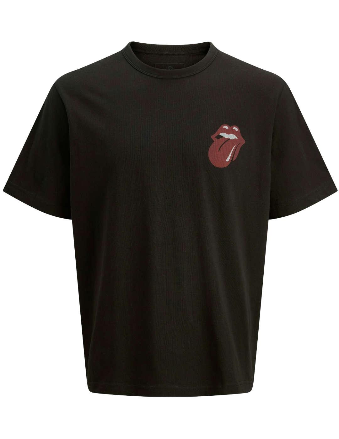 Camiseta Jack&Jones Blustones negro manga corta para hombre