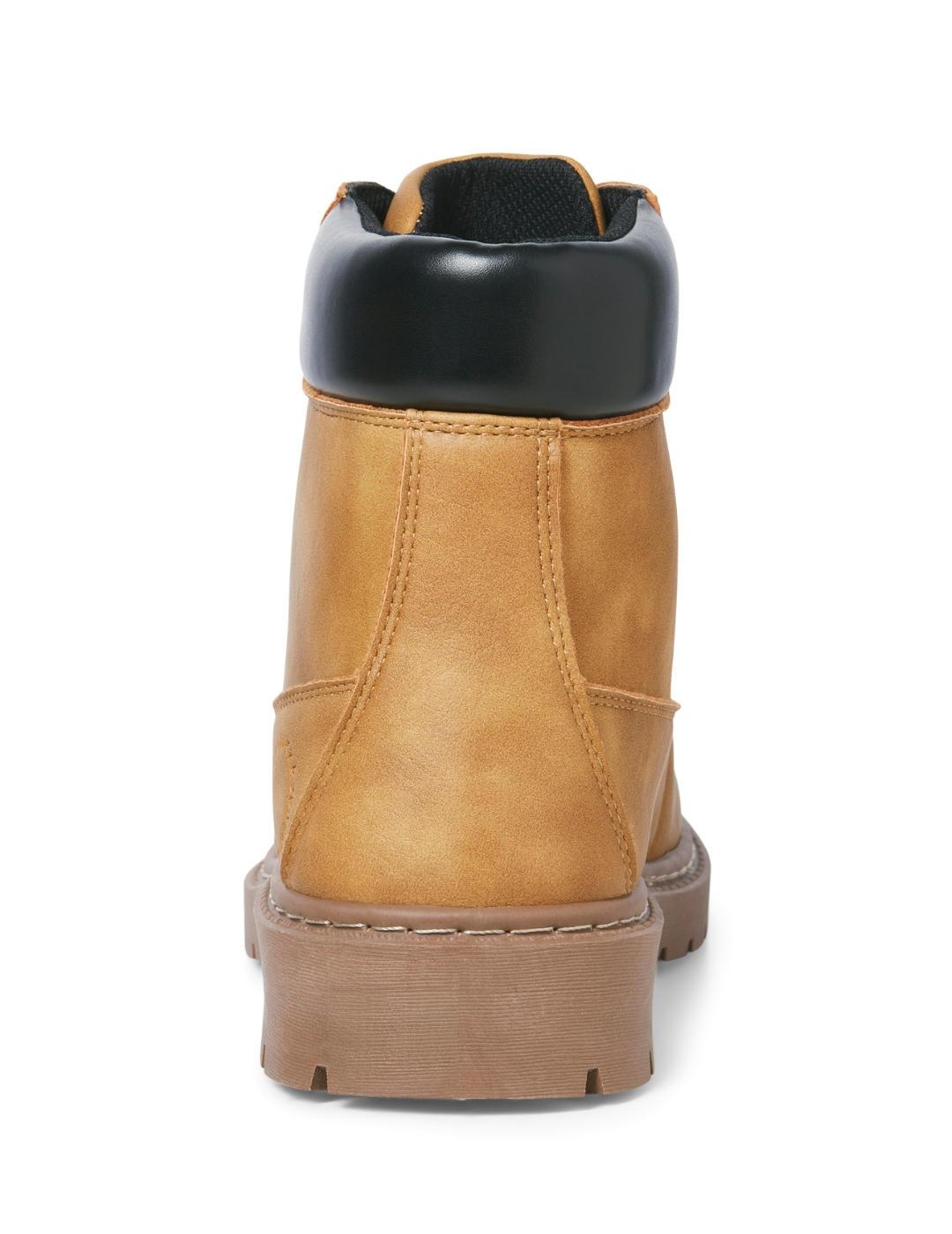 Botín Jack&Jones Wainsworth camel cordones para hombre