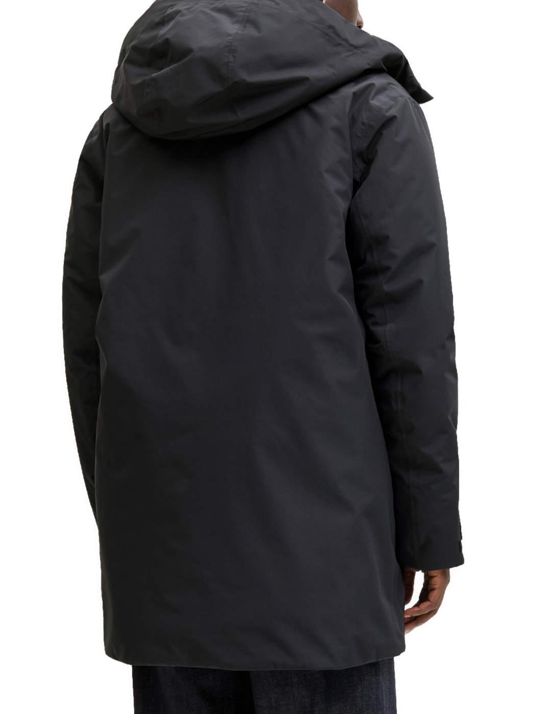 Plumas Jack & Jones Cofusion con capucha negra de hombre