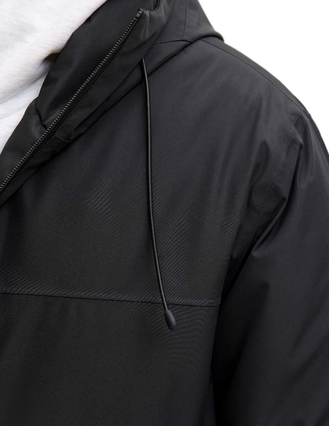 Plumas Jack & Jones Cofusion con capucha negra de hombre