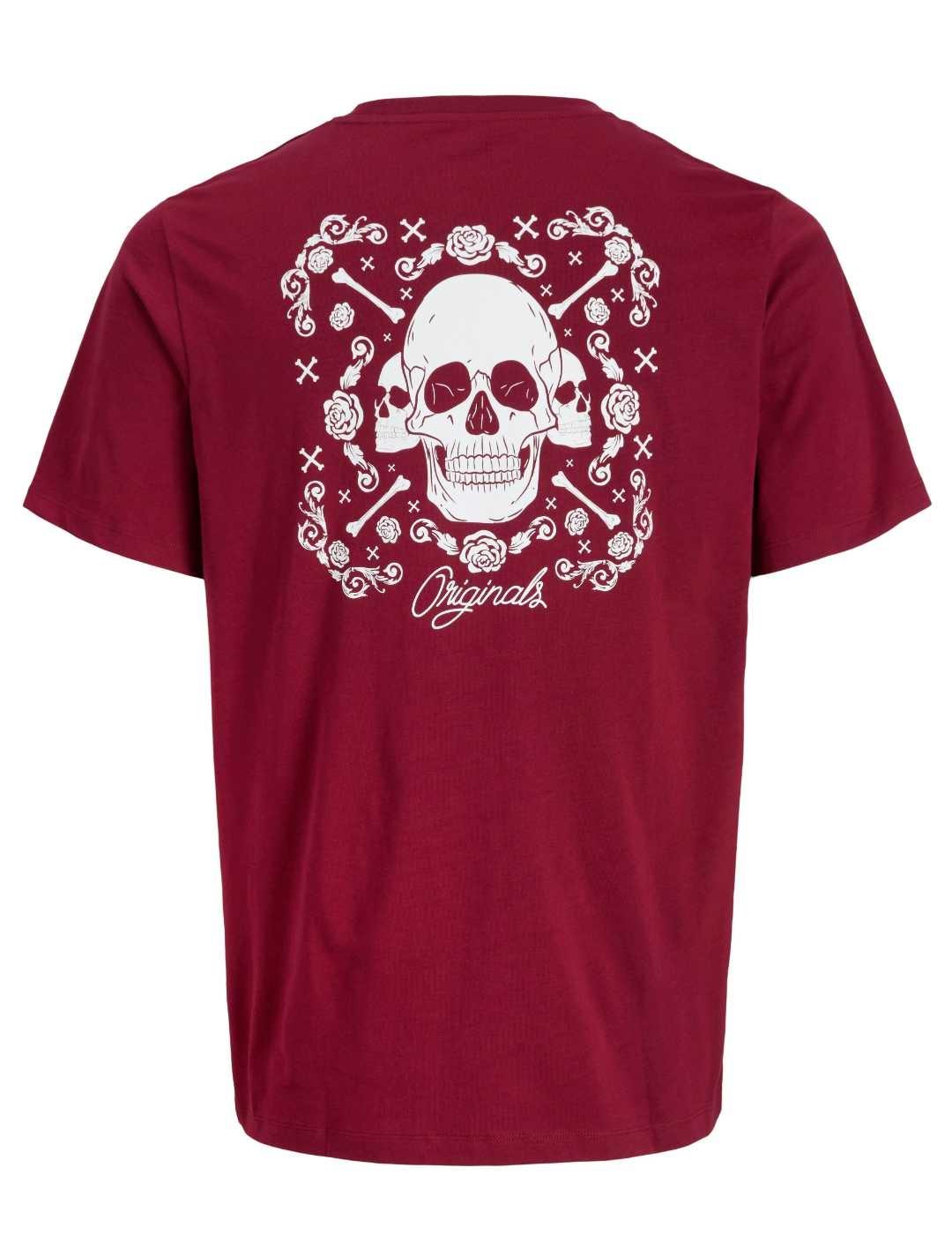 Camiseta Jack&Jones Rollo rojo manga corta para hombre