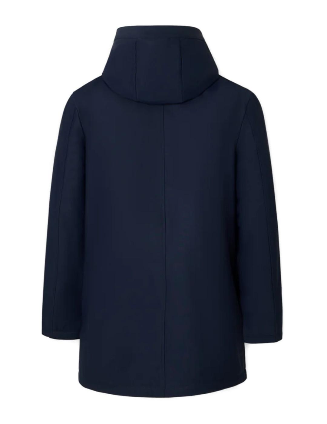 Parka Silbon Técnica tailoring marino de hombre