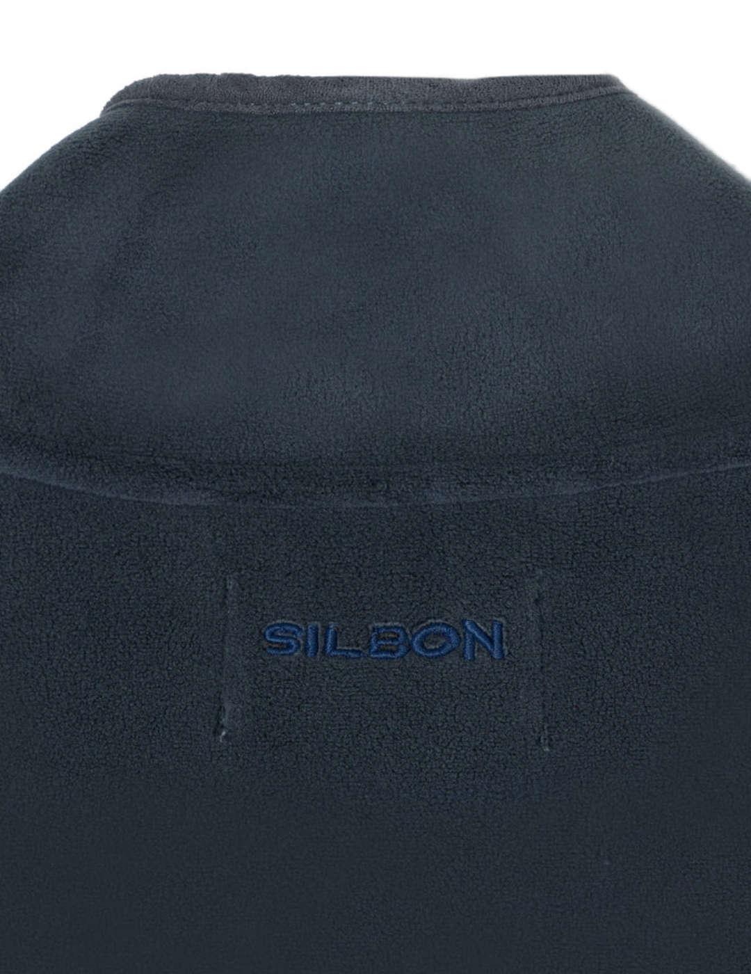 Forro polar Silbon Clásico gris oscuro Regular fit de hombre