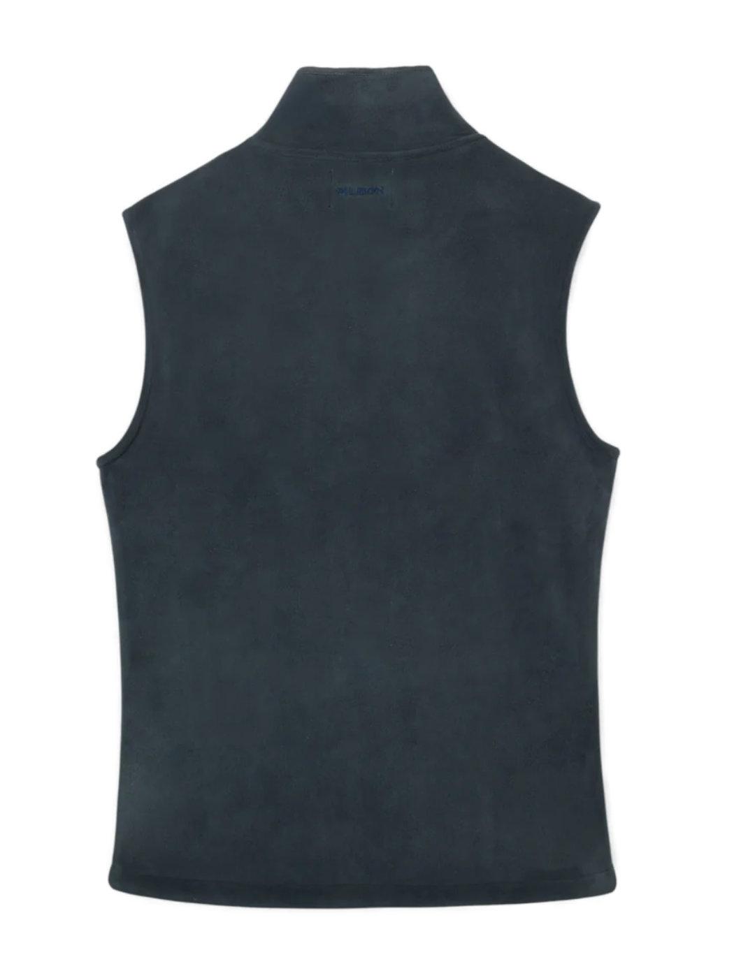 Chaleco polar Silbon Clásico gris Regular cremallera hombre