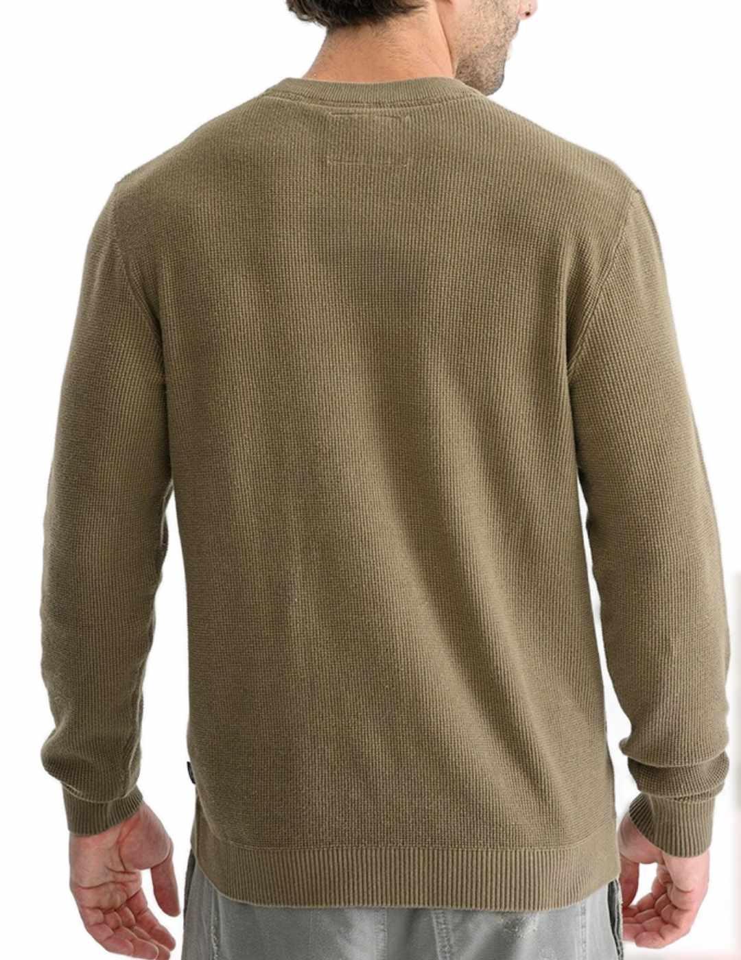 Jersey Jack & Jones Blurex manga larga marrón para hombre