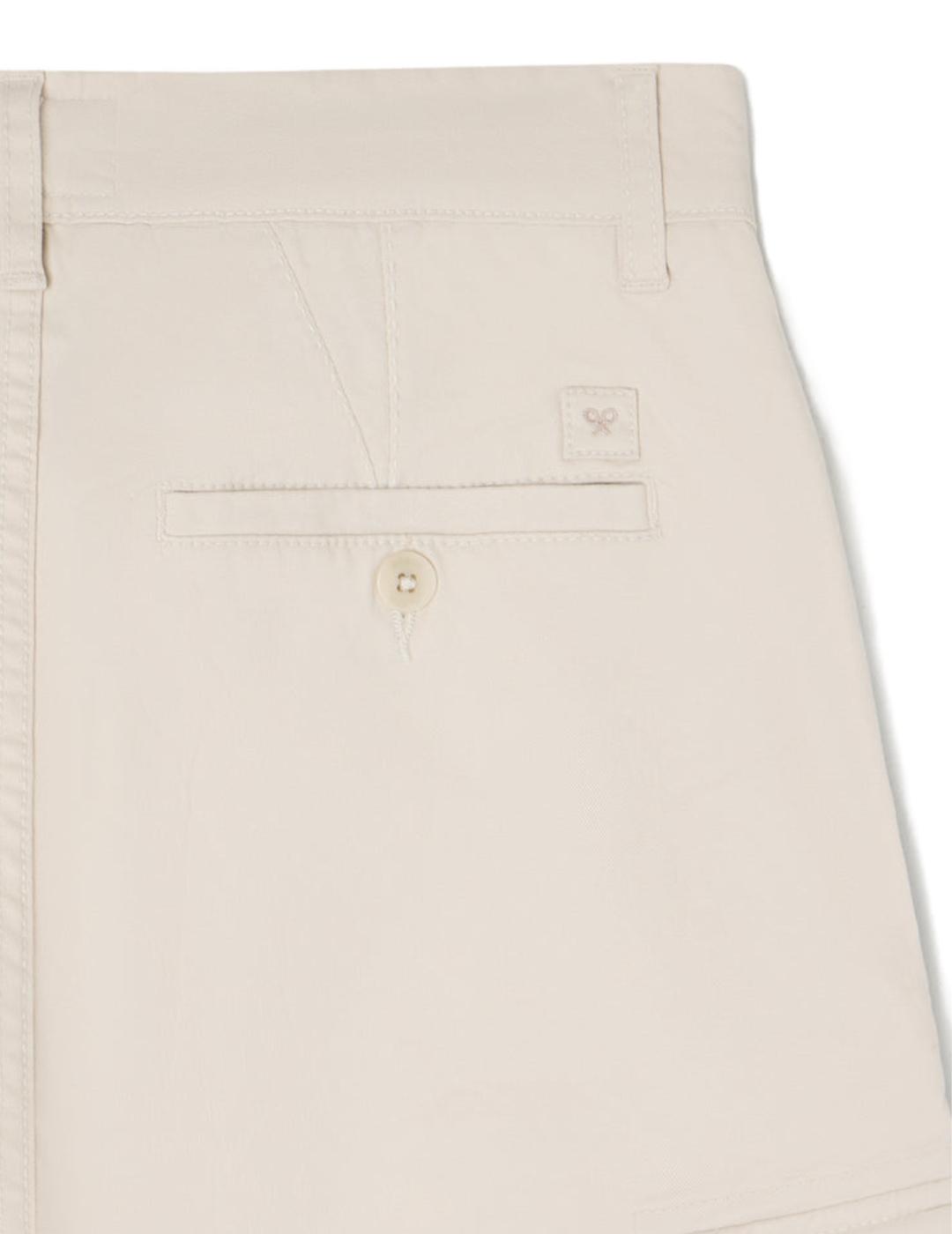 Pantalón Silbon Cargo casual color piedra Slim fit de hombre