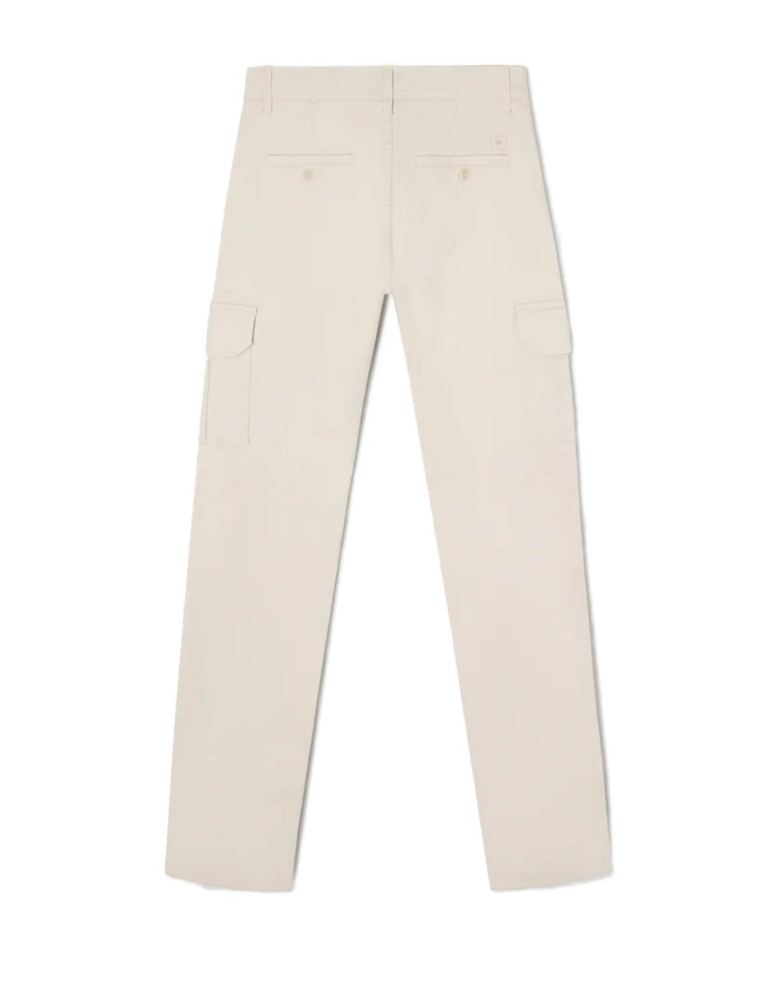 Pantalón Silbon Cargo casual color piedra Slim fit de hombre