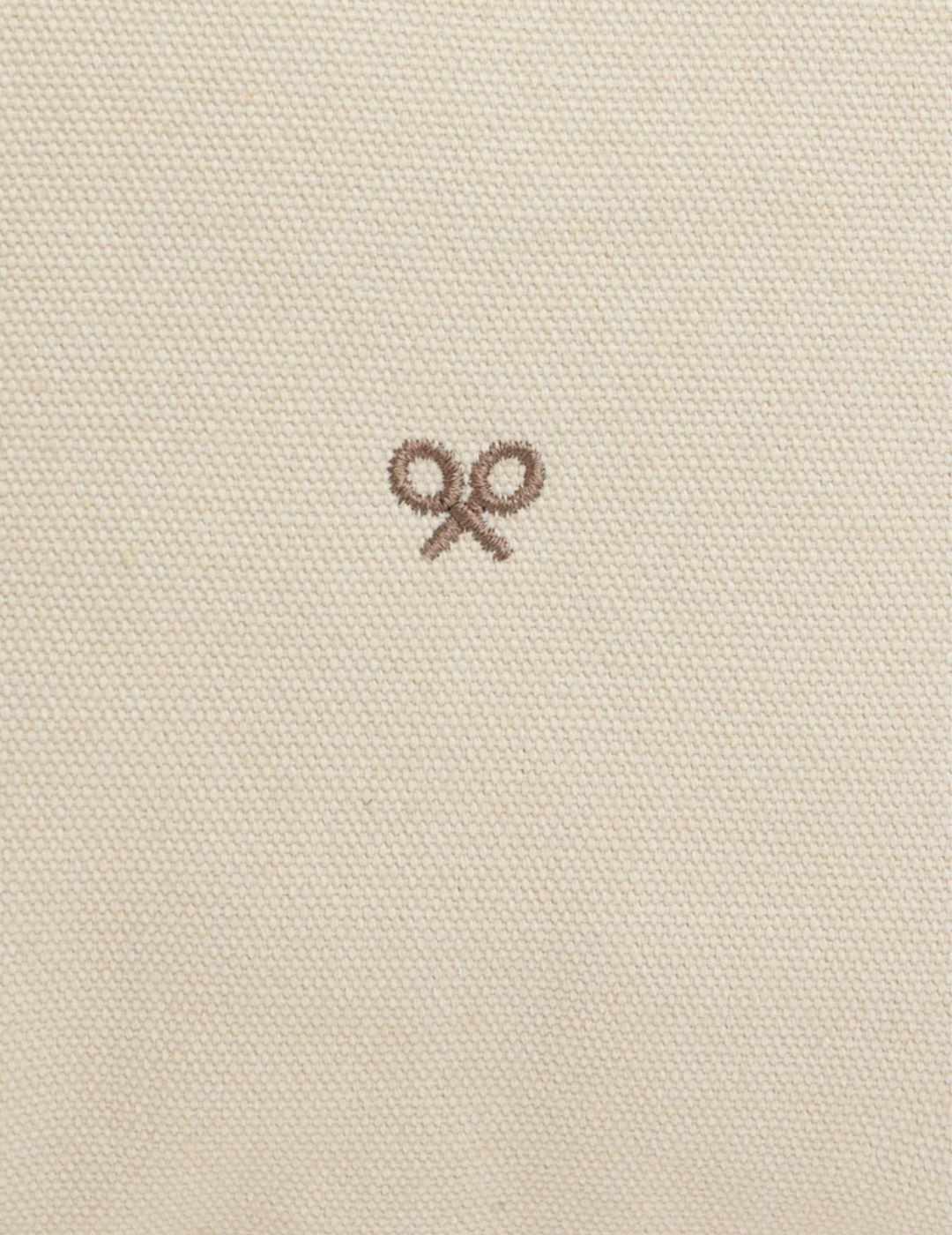 Neceser Silbon sport beige con cremallera para hombre