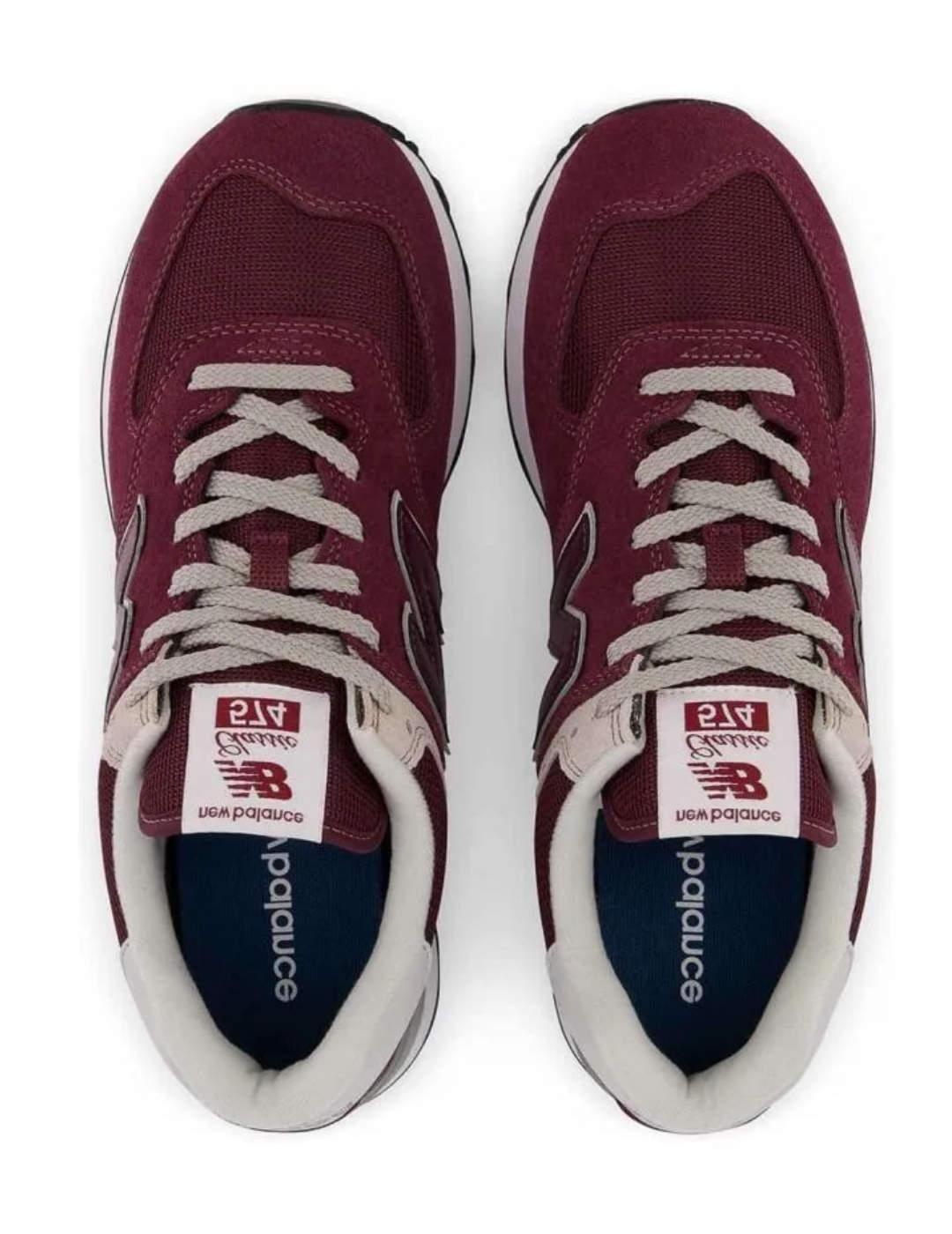 Zapatillas New Balance ML574EVM granate unisex