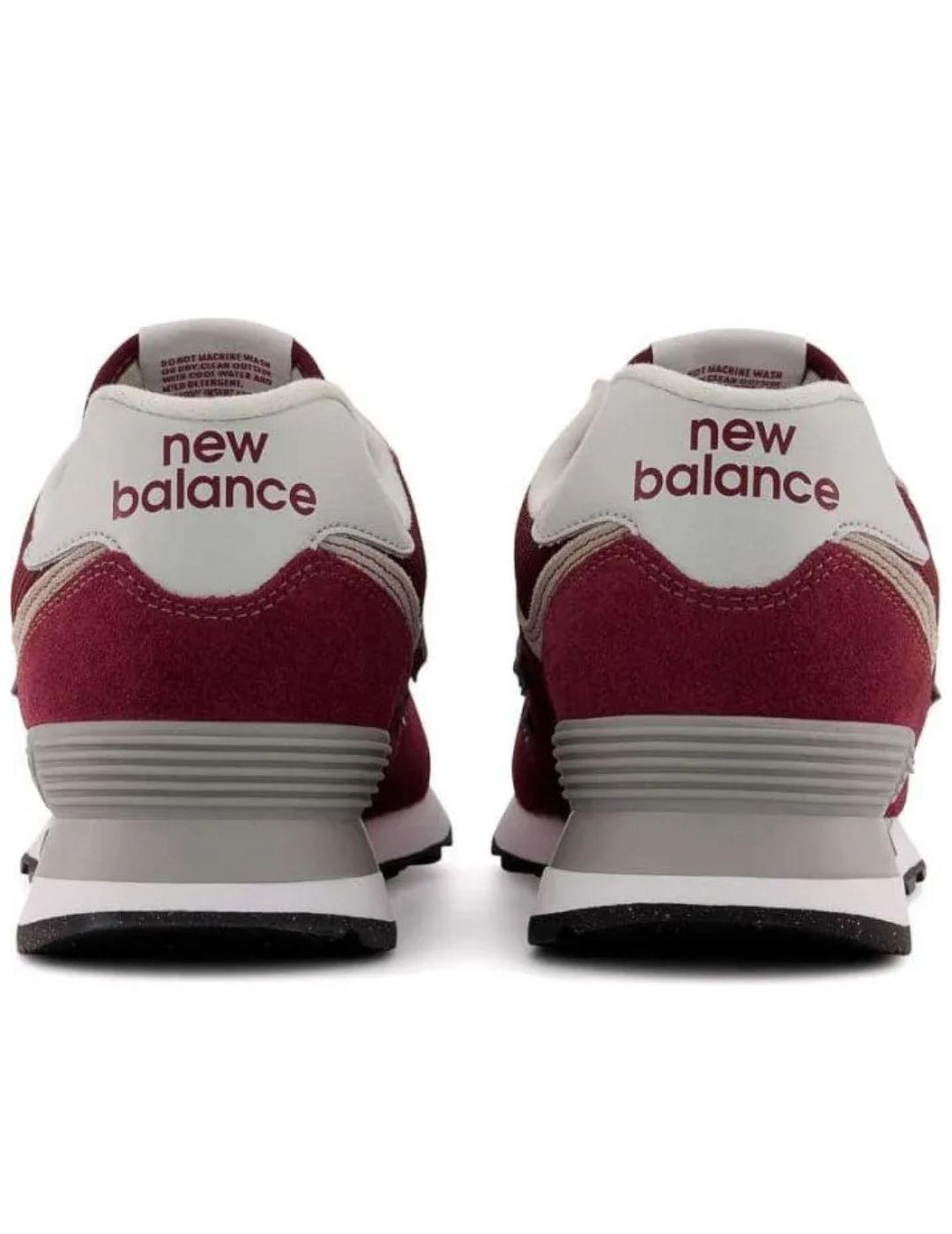 Zapatillas New Balance ML574EVM granate unisex