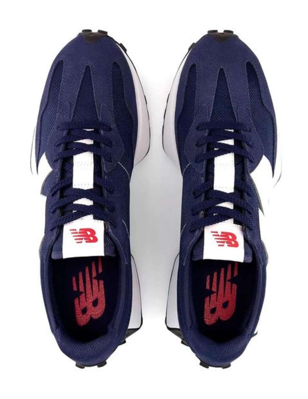 Zapatillas New Balance MS327CNW marino y blanco de hombre