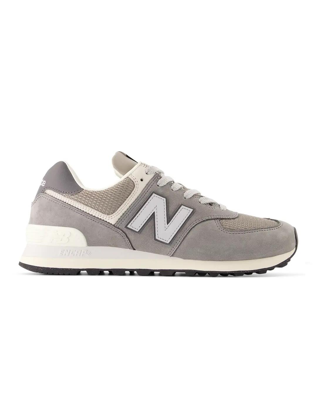 Zapatillas New Balance U574SNV gris serraje para hombre