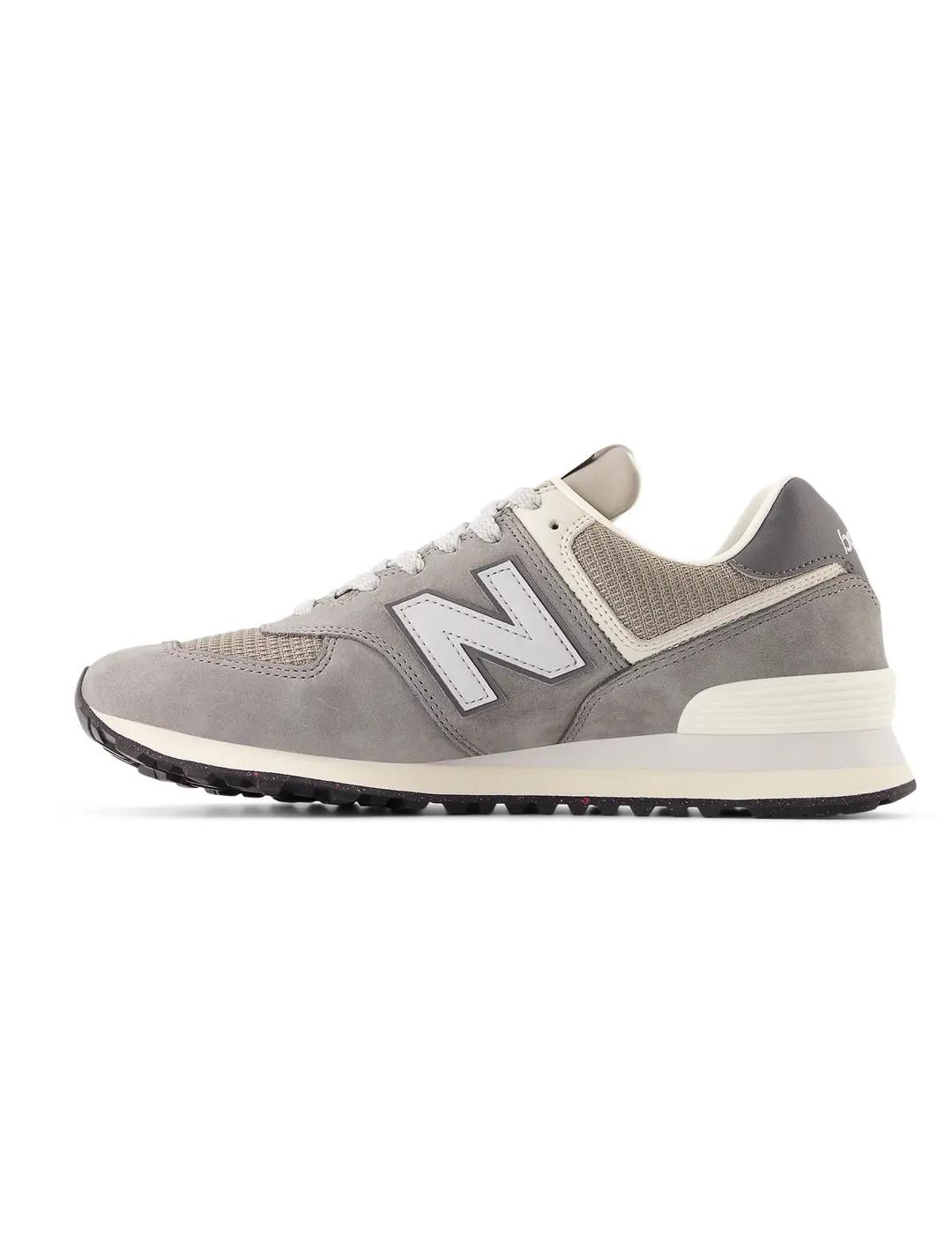 Zapatillas New Balance U574SNV gris serraje para hombre