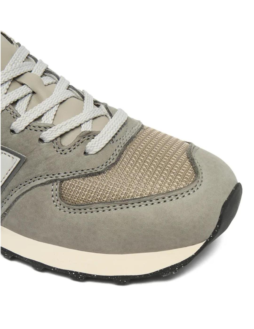Zapatillas New Balance U574SNV gris serraje para hombre