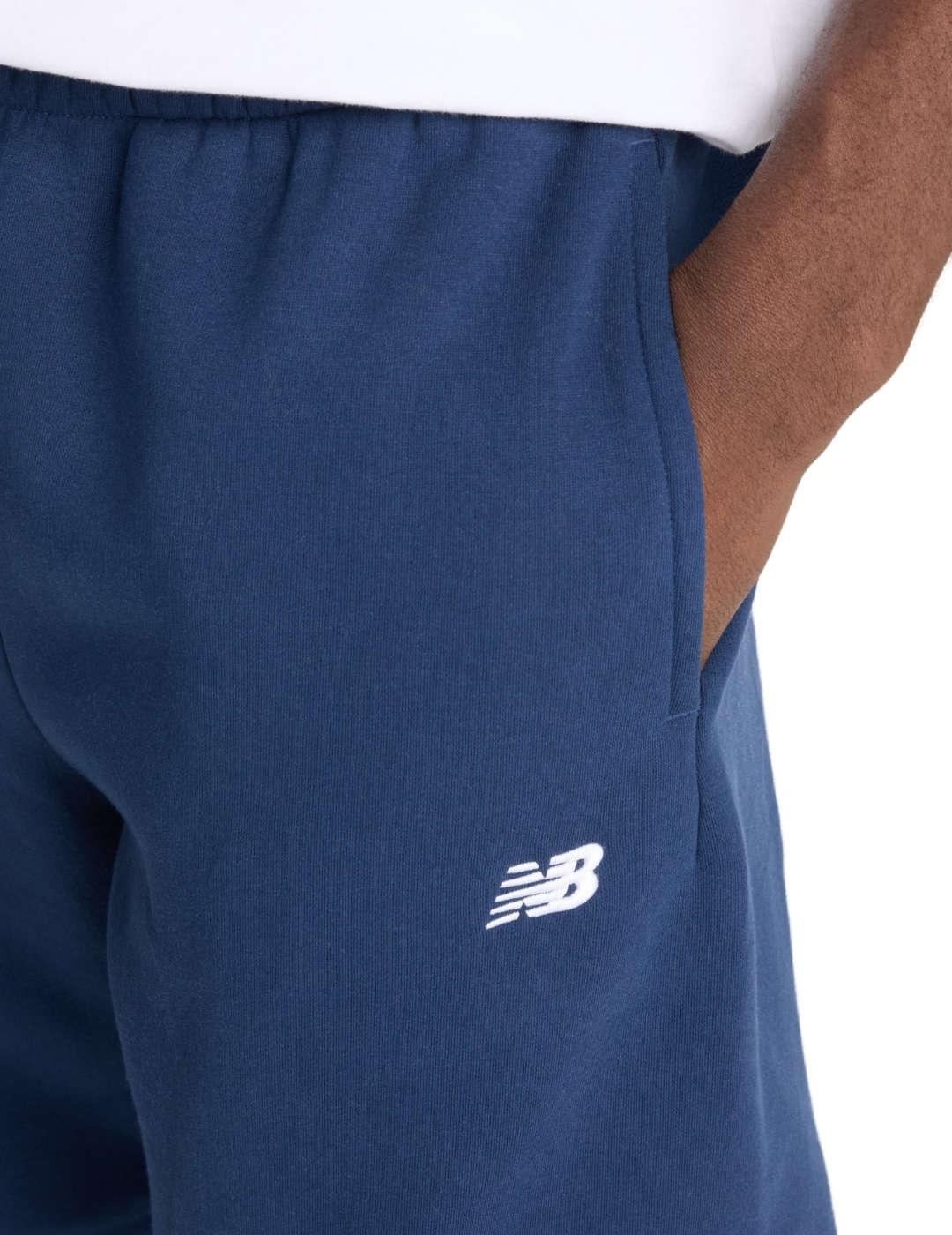 Pantalón New Balance jogger marino afelpado para hombre