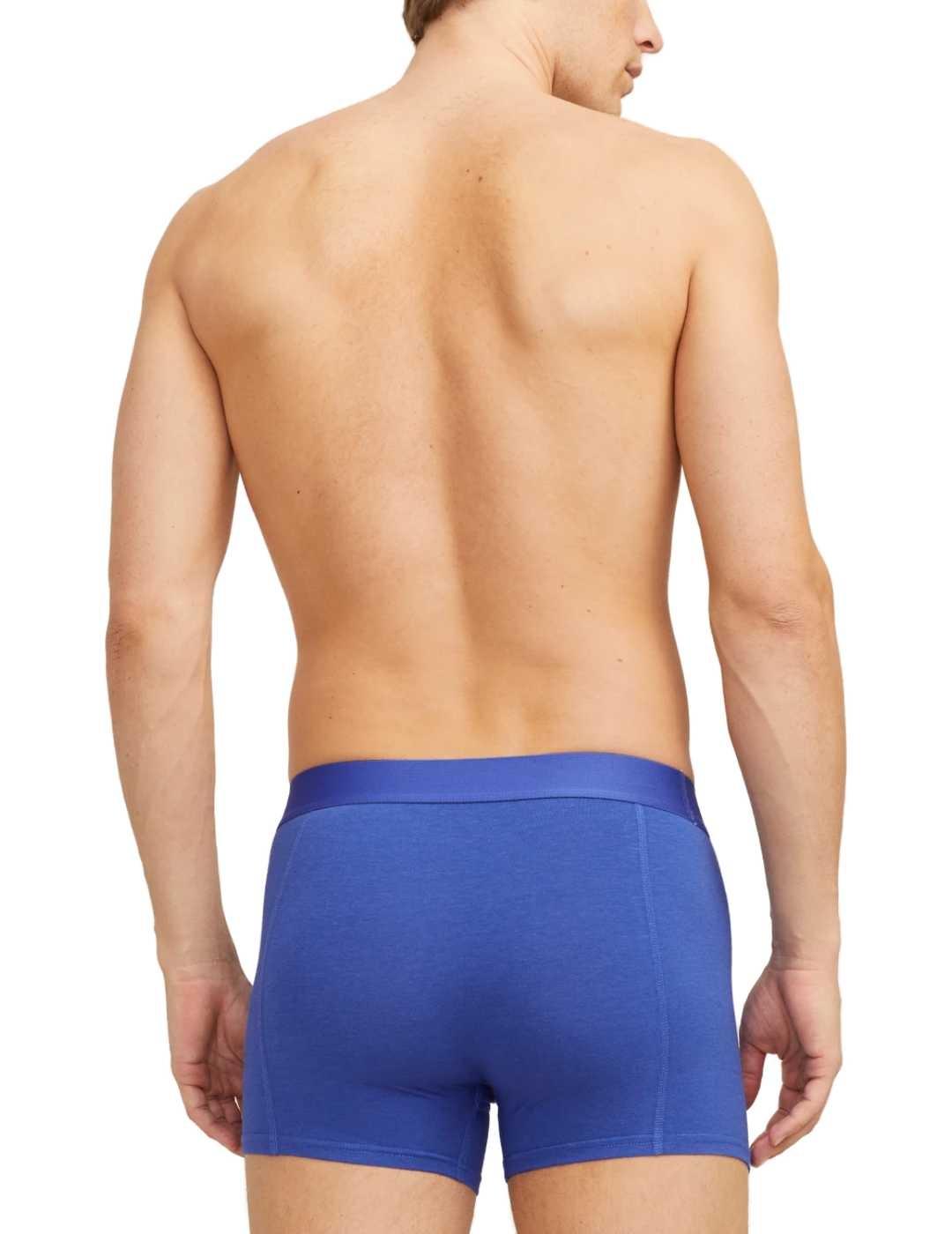 Íntimo boxer Jack&Jones pack3 azul y verde para hombre