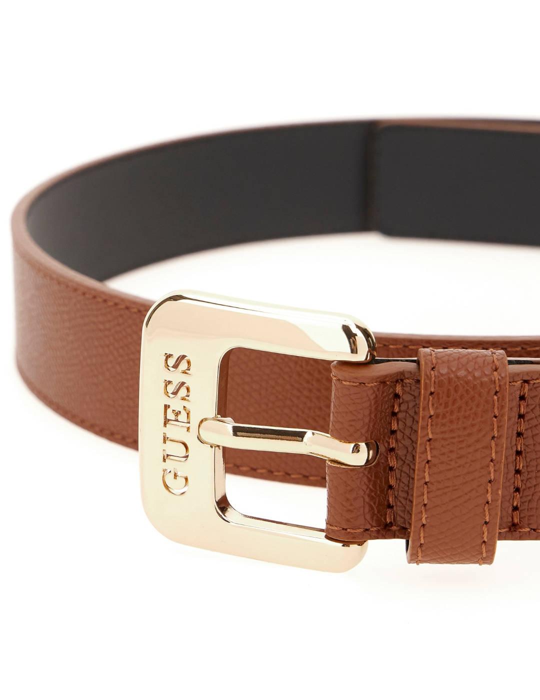 Cinturón Guess Amorette camel para mujer