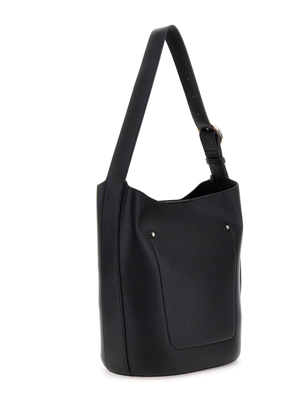 Bolso Guess Meridian negro con mini bolso incluído de mujer