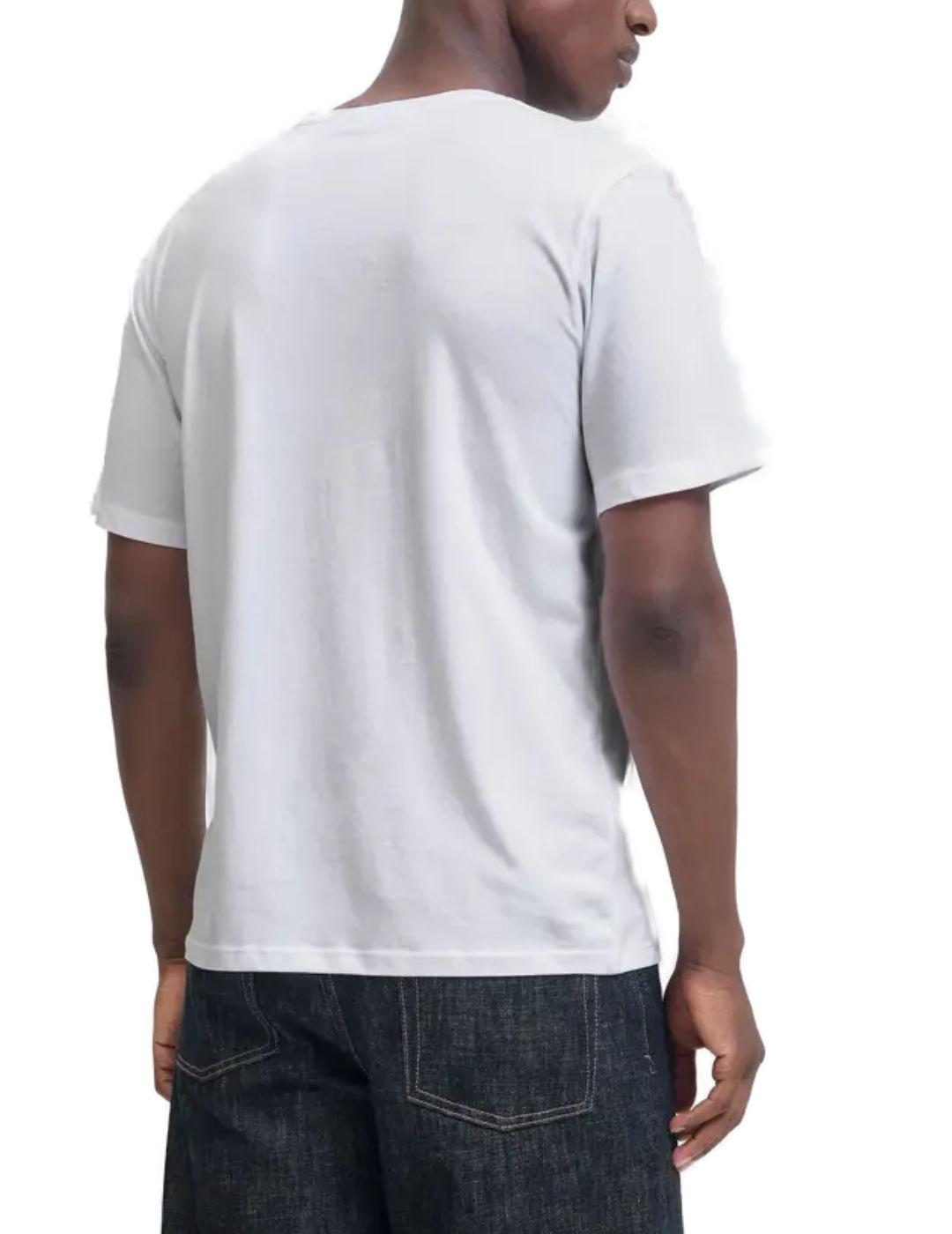 Camiseta Jack & Jones Blacharles manga corta blanco hombre