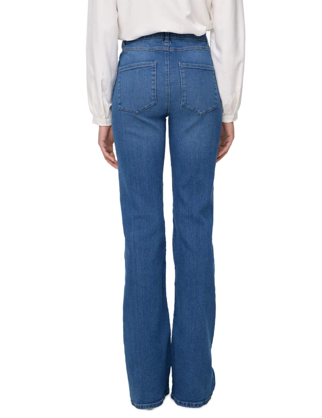 Vaquero Only Linez flared acampanado azul de mujer