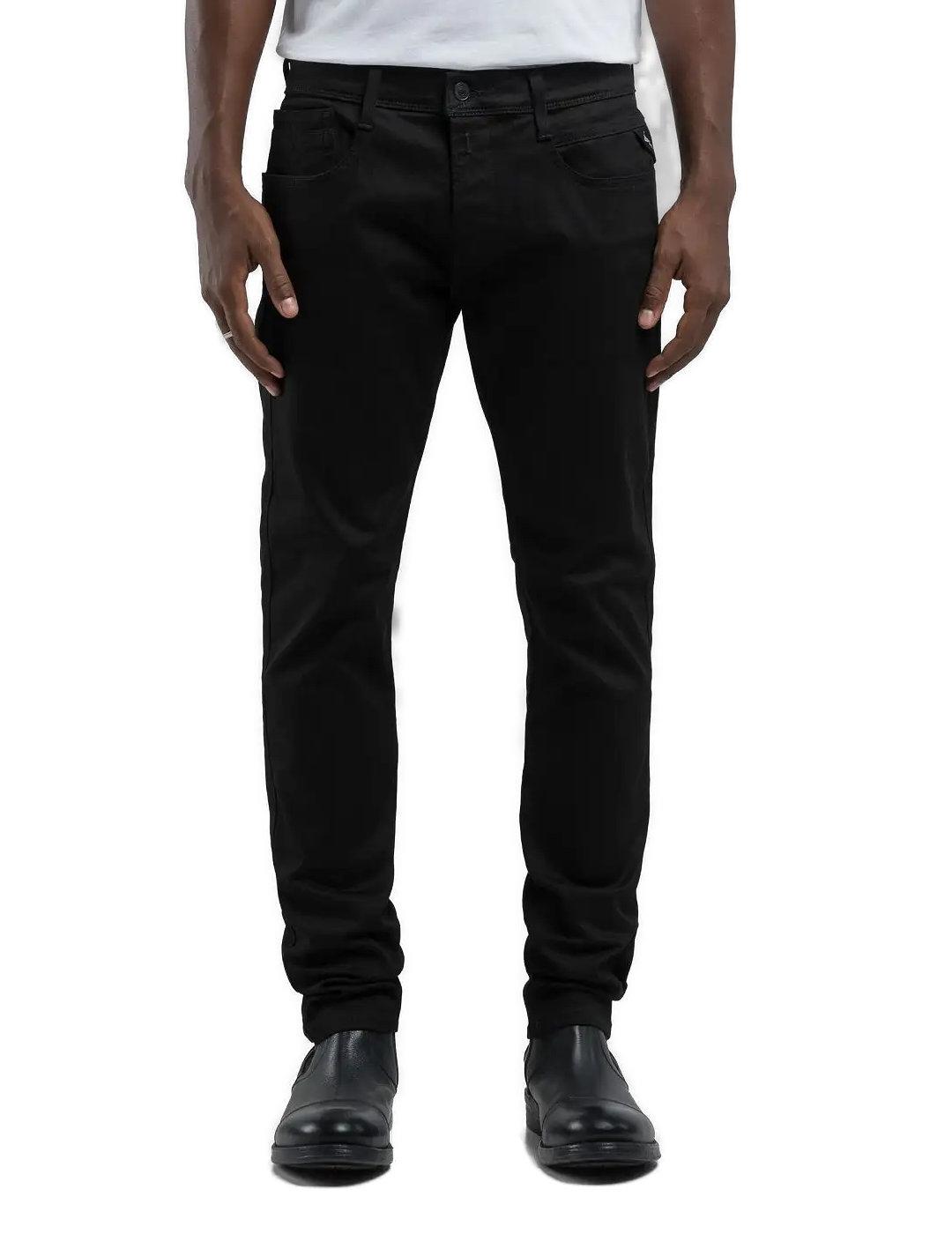 Vaquero Replay Anbass 099 negro Hyperflex para hombre