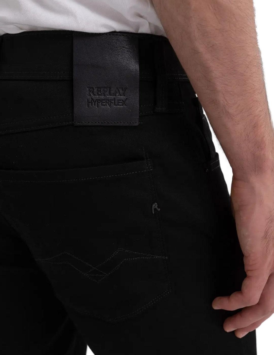 Vaquero Replay Anbass 099 negro Hyperflex para hombre