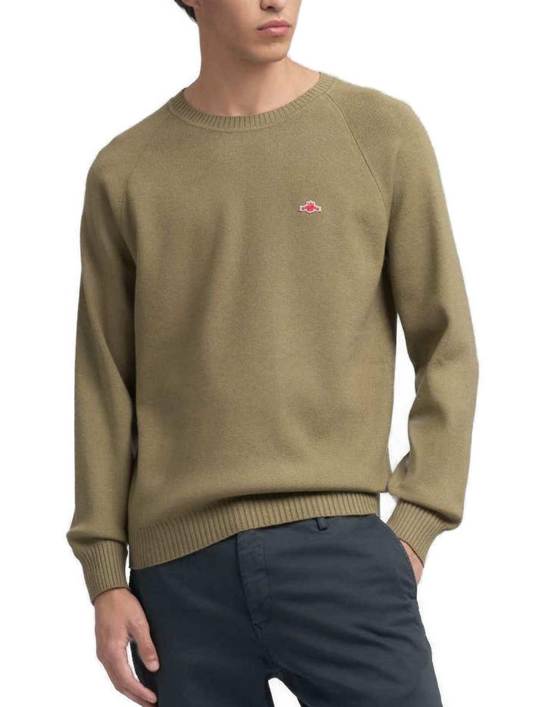 Sudadera Replay caqui punto logotipo para hombre