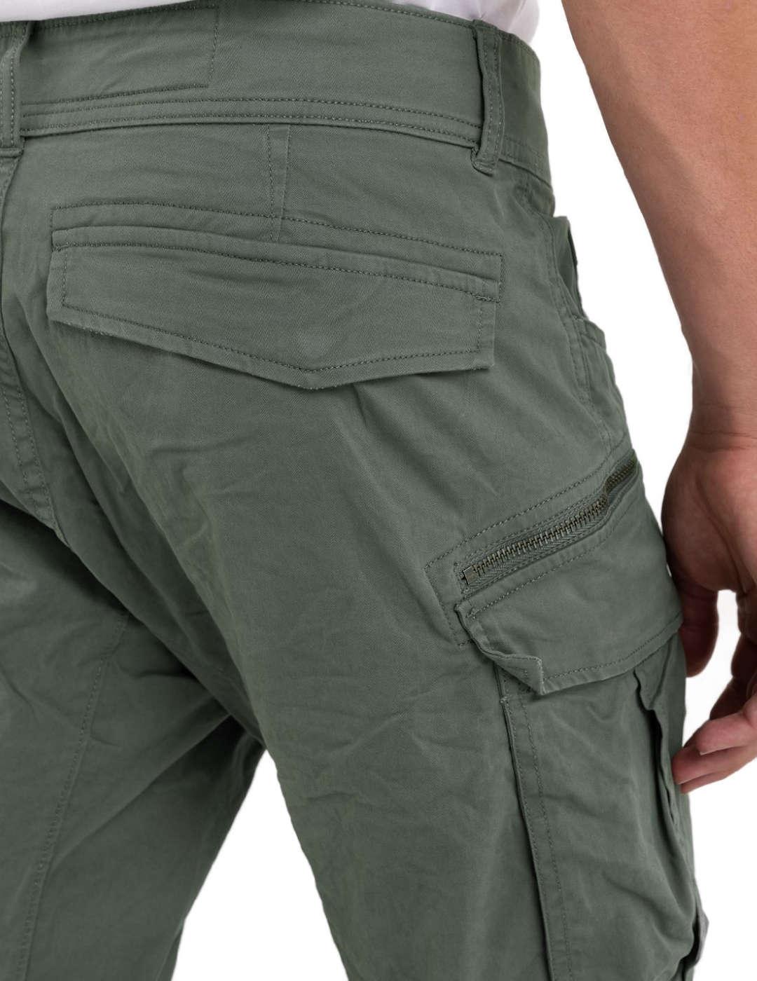 Pantalón Replay Joe 703 verde cargo para hombre