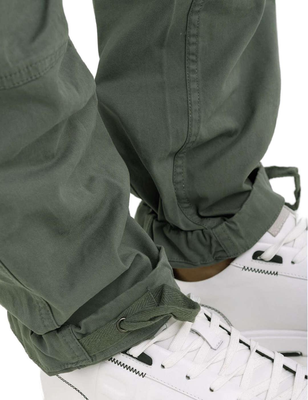 Pantalón Replay Joe 703 verde cargo para hombre