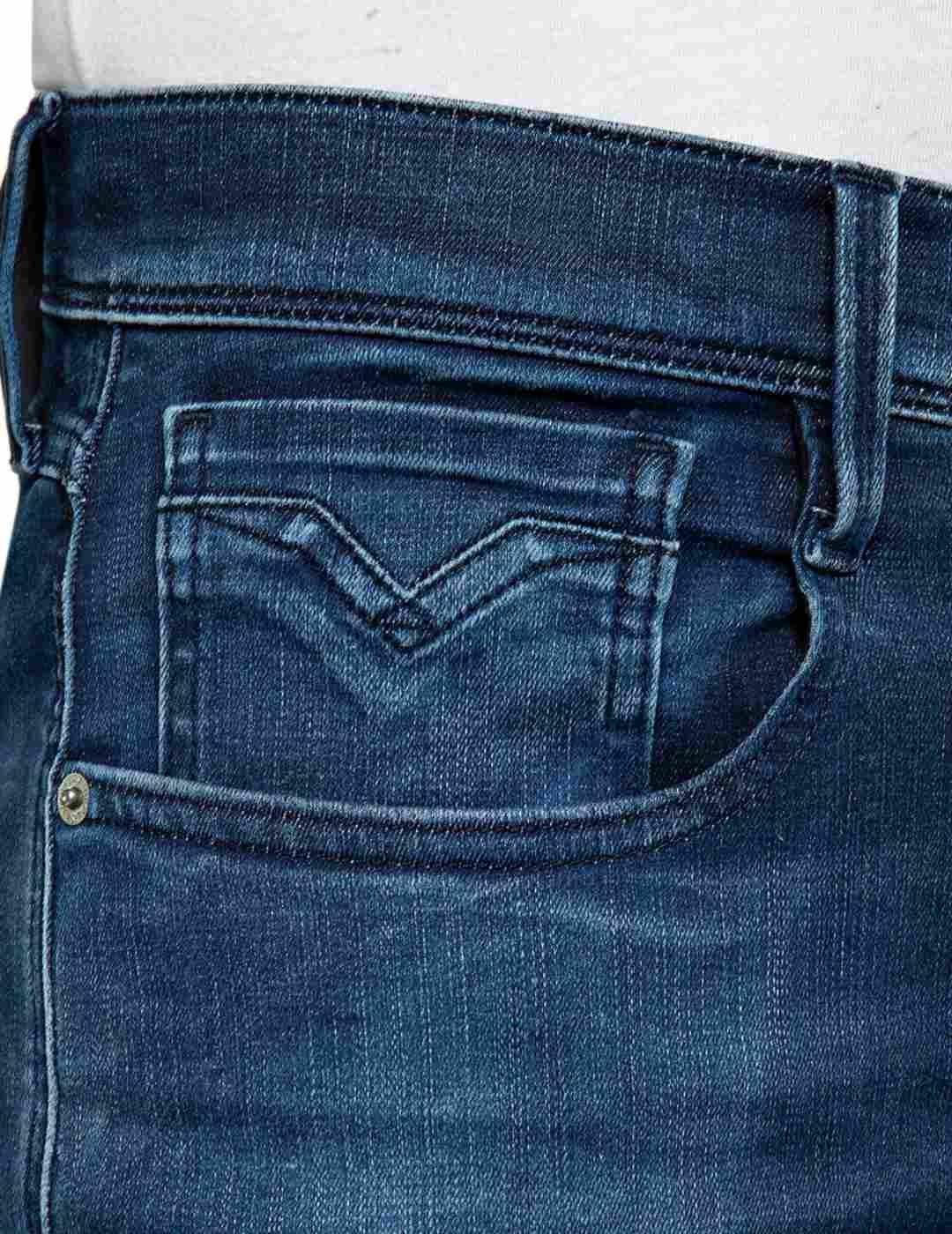 Vaquero Ambass 007 azul medio Hyperflex para hombre