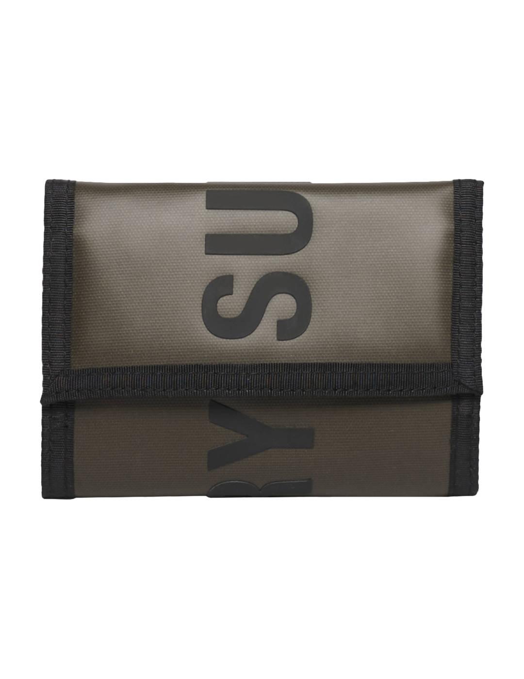 Cartera Superdry Tarp con compartimentos verde para hombre
