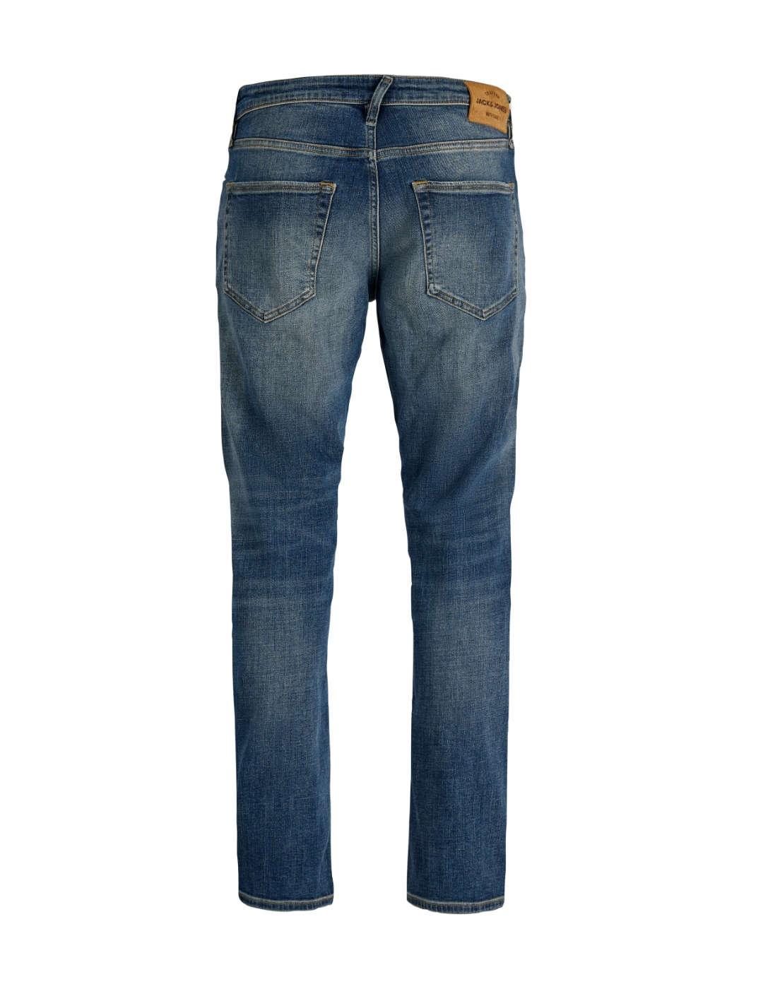Pantalón vaquero Jack&Jones Mike azul medio Confort hombre