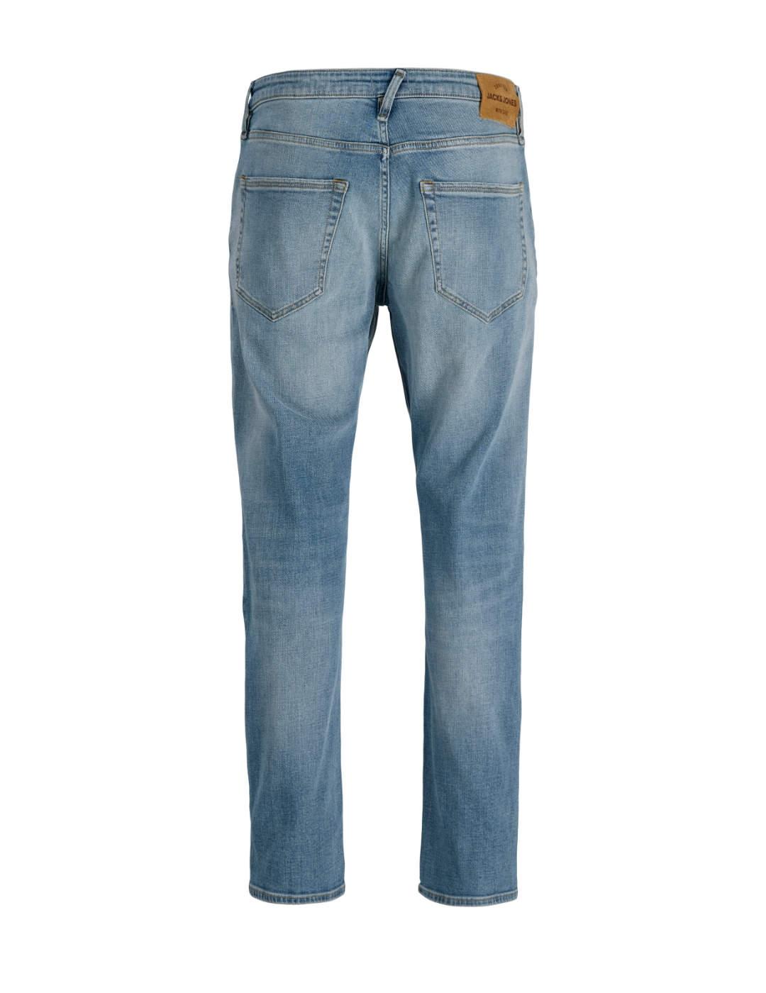 Pantalón vaquero Jack&Jones Mike azul claro Confort hombre