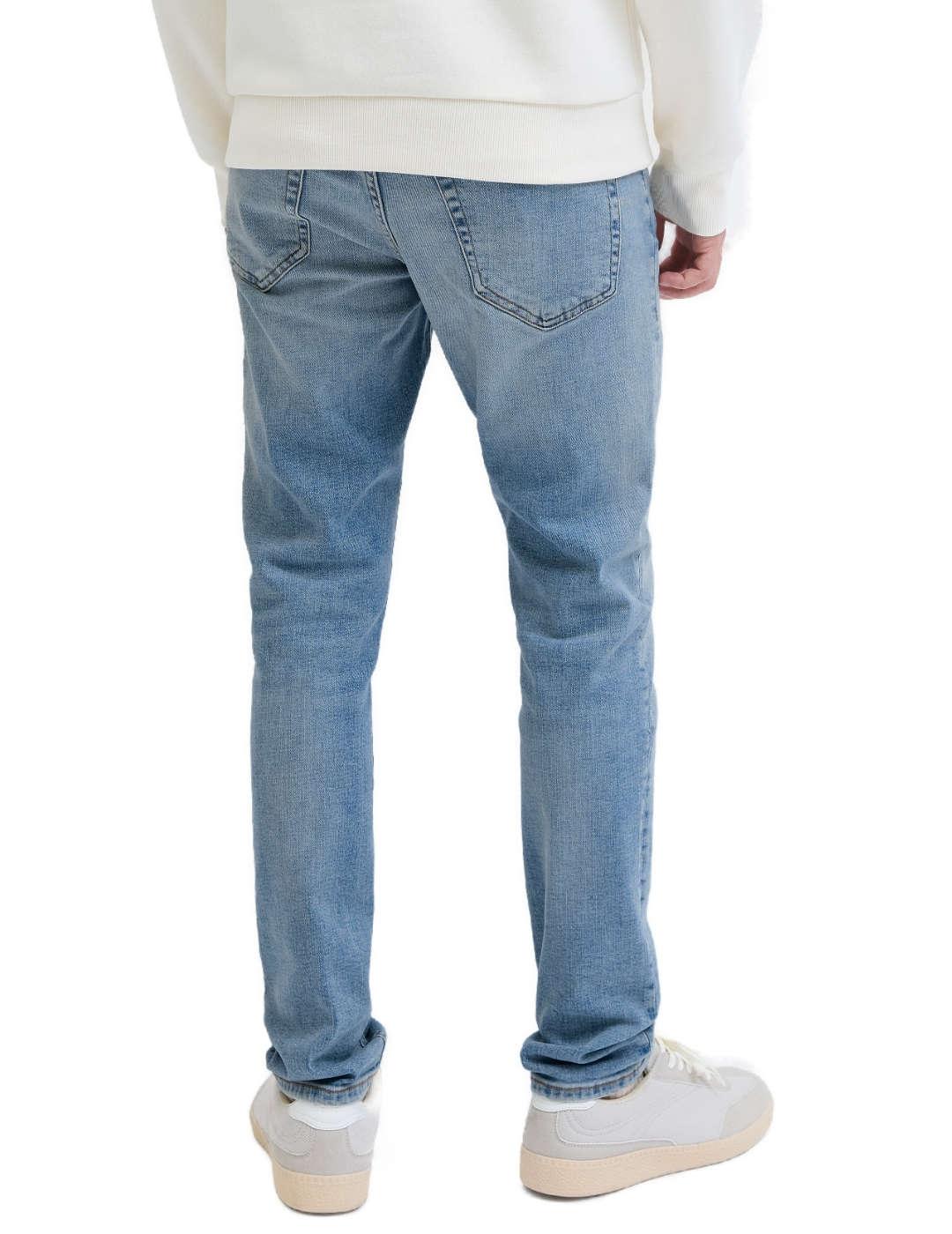 Pantalón vaquero Jack&Jones Glenn azul claro slim de hombre