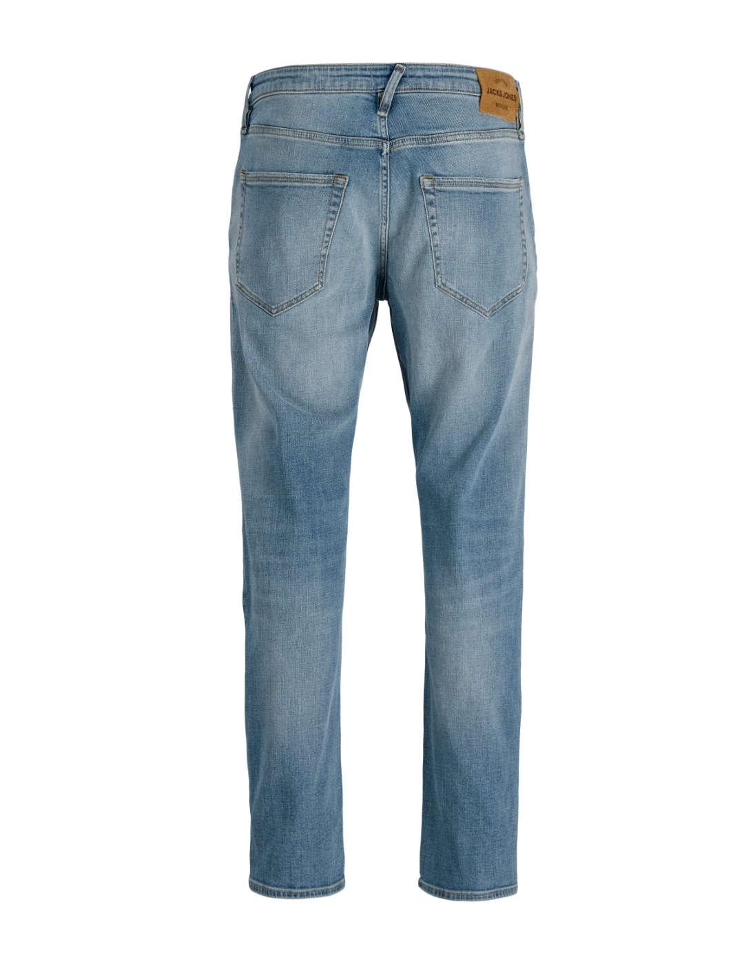 Pantalón vaquero Jack&Jones Glenn azul claro slim de hombre