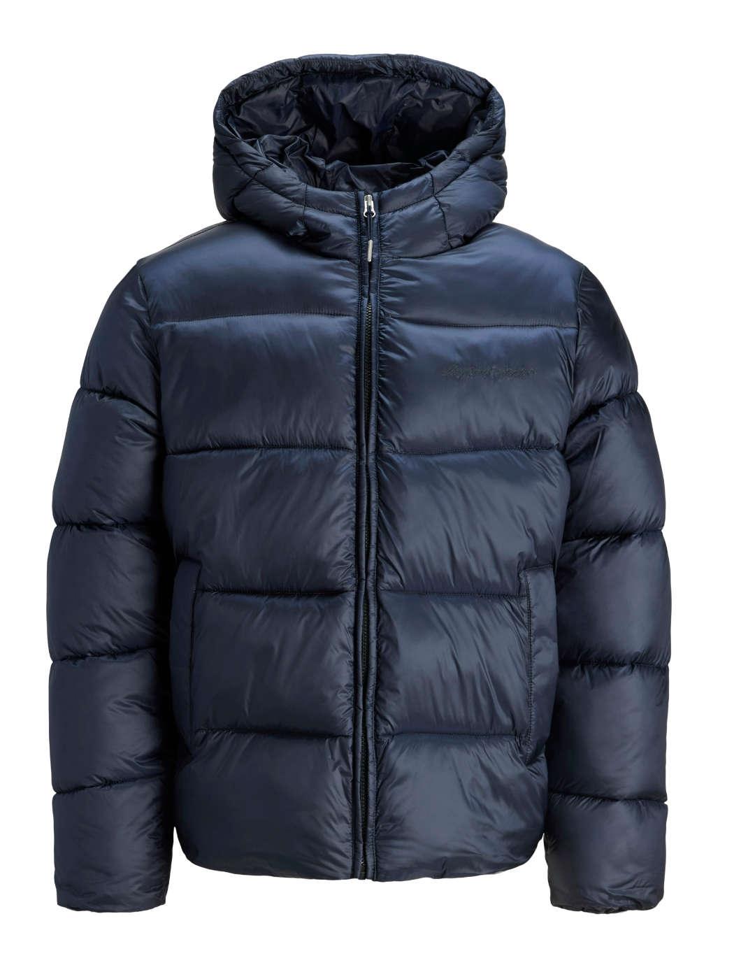 Plumas Jack&Jones Norrebro azul marino acolchado de hombre