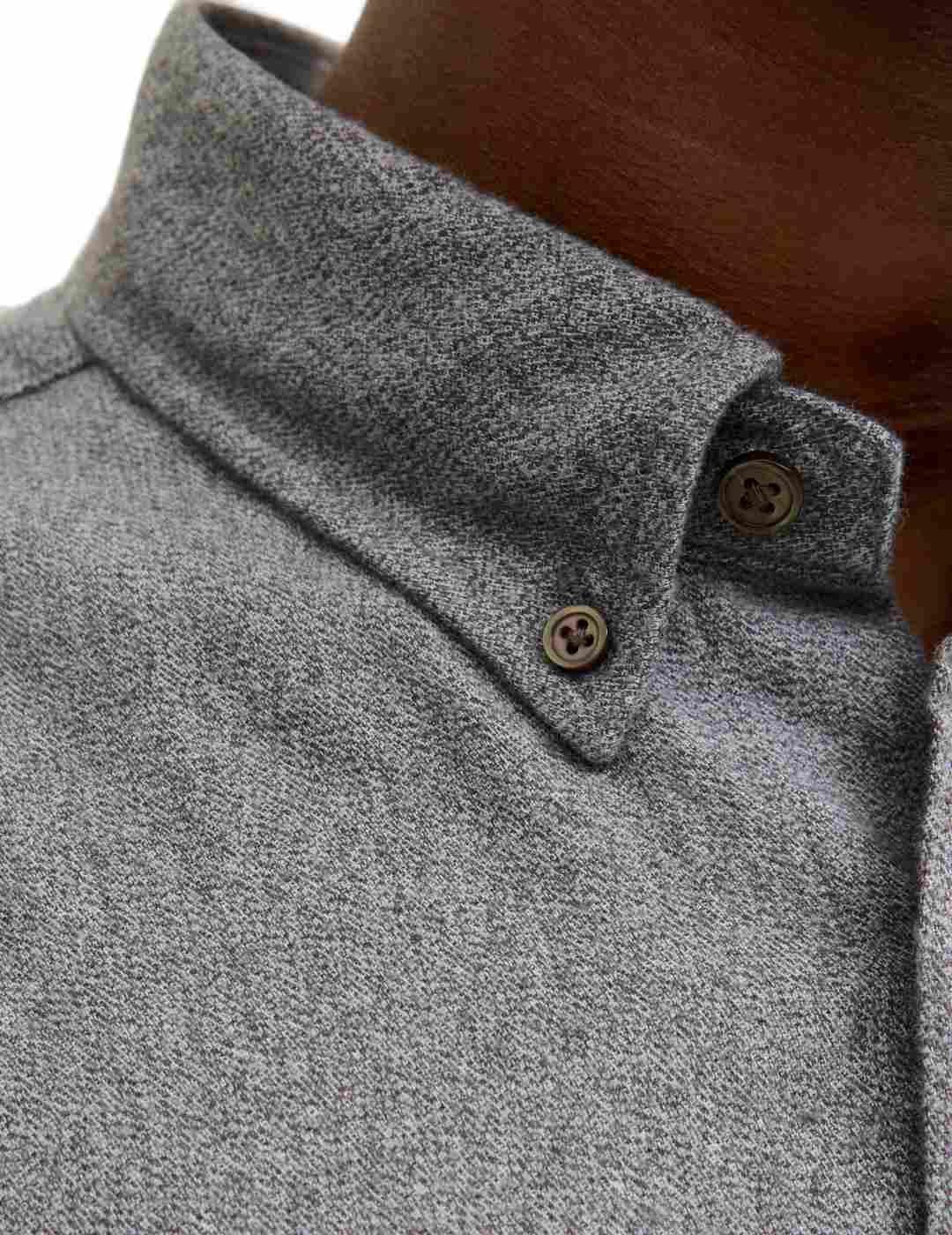 Camisa Jack & Jones Blubarkley de franela en gris de hombre