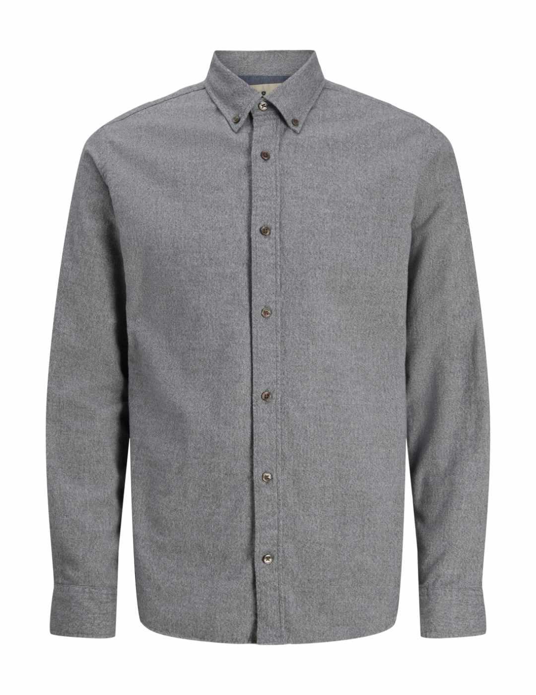 Camisa Jack & Jones Blubarkley de franela en gris de hombre
