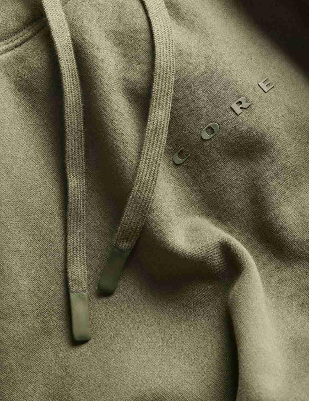 Sudadera Jack&Jones Point verde con capucha para hombre