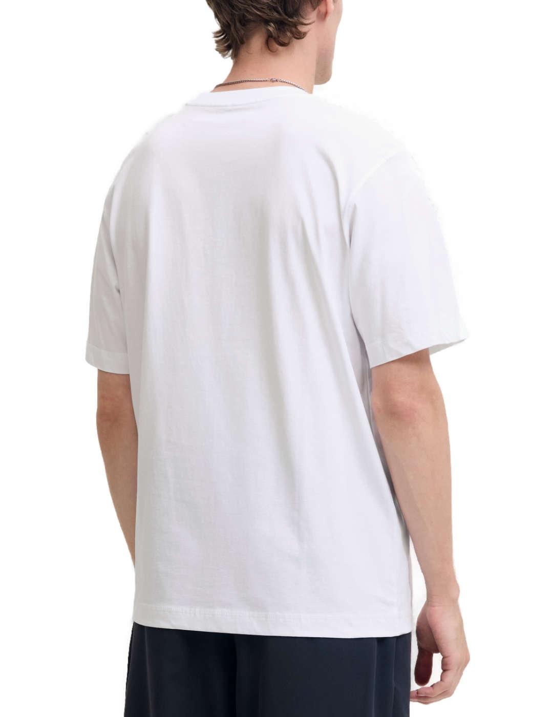 Camiseta Jack&Jones Bleecker blanco manga corta para hombre