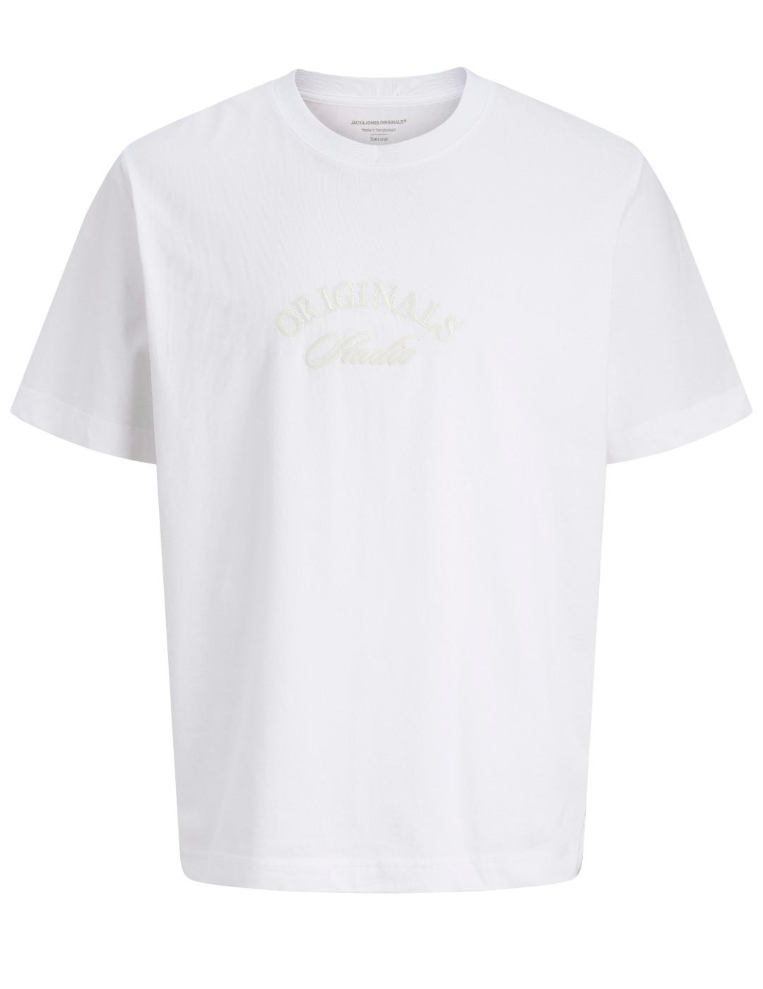 Camiseta Jack&Jones Bleecker blanco manga corta para hombre
